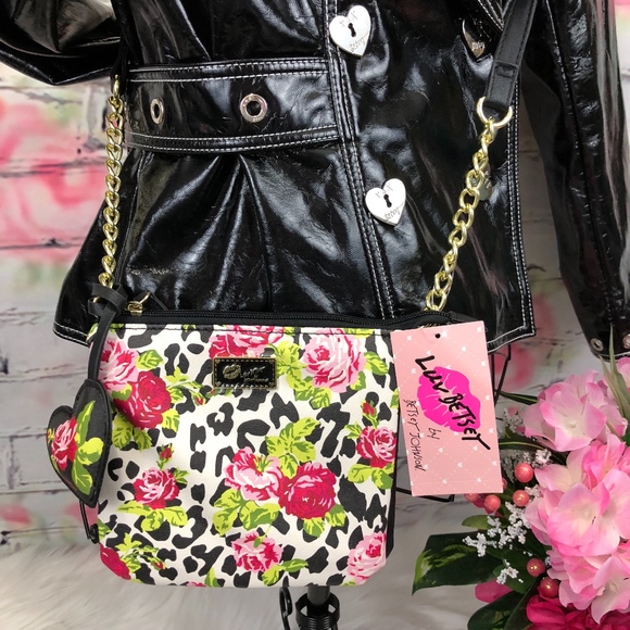 Betsey Johnson Handbags - Luv Betsey Floral/Animal Print Crossbody